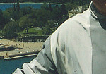 Chris atop Sydney Harbour Bridge