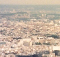 Paris from the top of the Eiffel Tower
