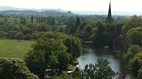 Holy Trinity from the tower